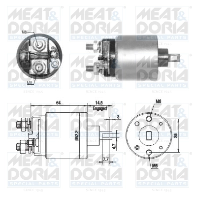 Solenoid Switch, starter